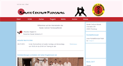 Desktop Screenshot of kcm-flensburg.de